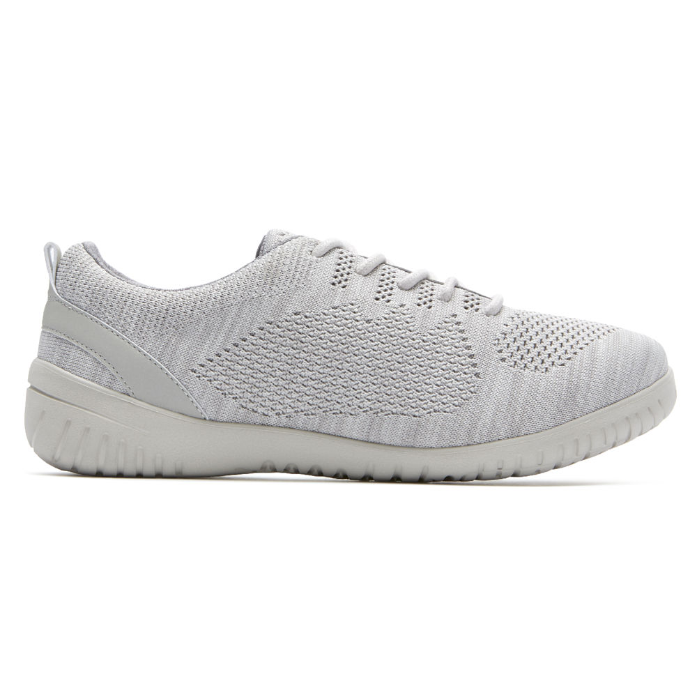 Rockport Joggesko Dame Grå - Raelyn Strikke Tie - OMFB96127